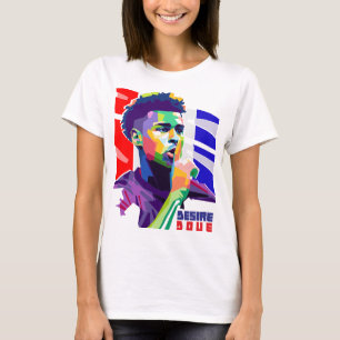 Desire Doue WPAP-Porträt T-Shirt