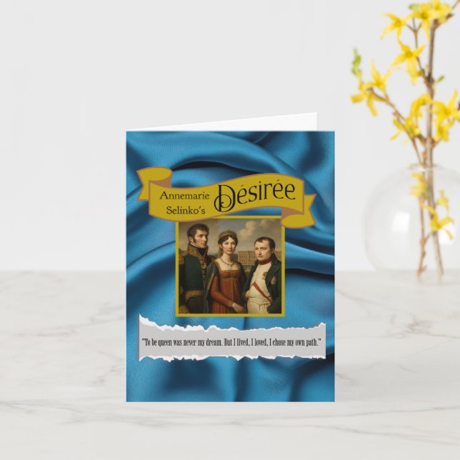 Desire Note Card Karte (Gelbe Blume)