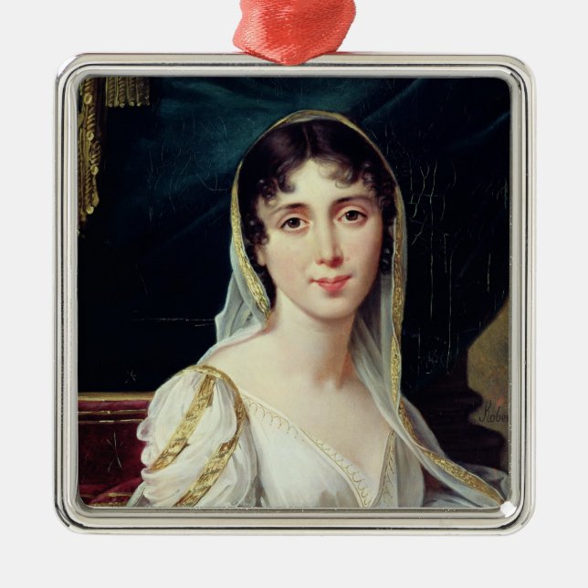 Desireeclary-Königin von Schweden, 1807 Ornament Aus Metall (Vorne)