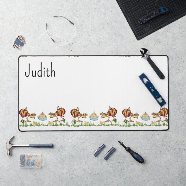 Desk Mat Ants Pie Butterfly Schreibtischunterlage (Arbeitsplatz)