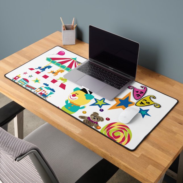 Desk Mat Circus Carnival Fun (Bureau 2)