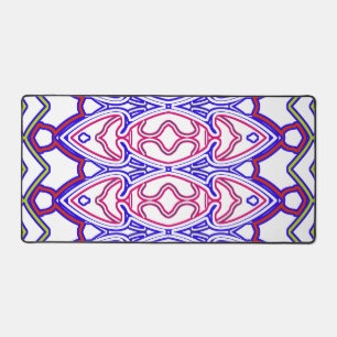 Desk Mat, ein elegantes mehrfarbiges, nahtloses De Schreibtischunterlage