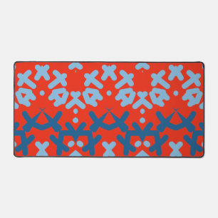 Desk Mat, ein elegantes, vielfarbiges klassisches Schreibtischunterlage