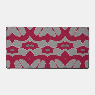 Desk Mat, Eine elegante Maronfarbe nahtlos Schreibtischunterlage