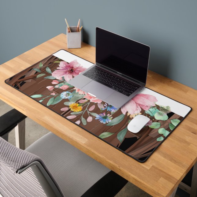 Desk Mat Floral Nature Blume Schreibtischunterlage (Büro 2)