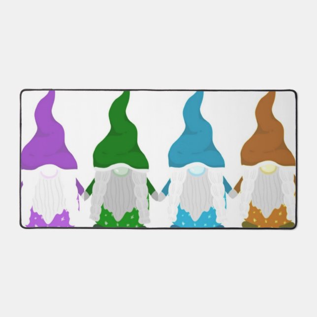 Desk Mat Gnomes Schreibtischunterlage (Vorderseite)