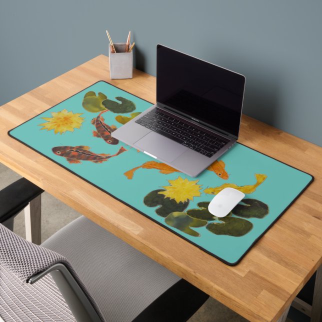 Desk Mat - Koi Pond Schreibtischunterlage (Büro 2)