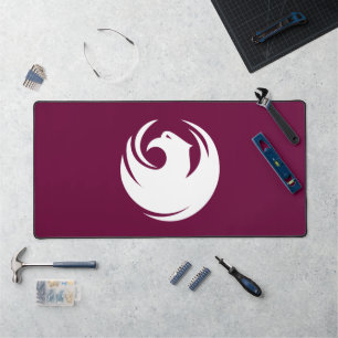 Desk Mat mit der Flagge von Phoenix, USA Schreibtischunterlage