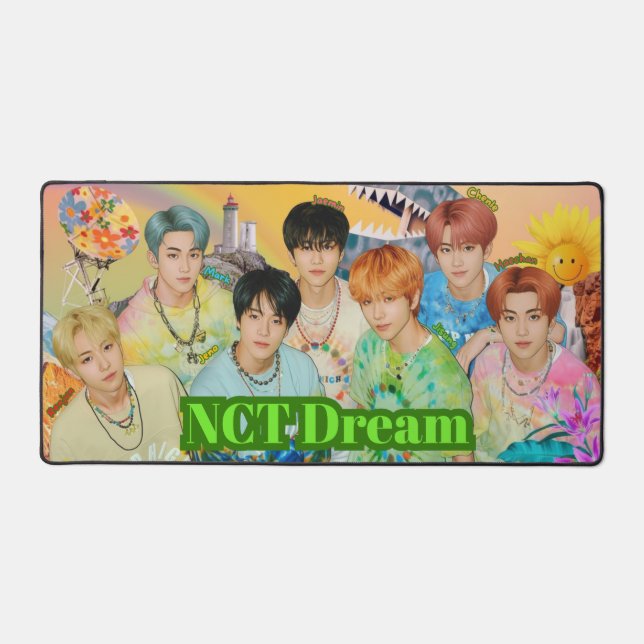 Desk Mat Mouse Pad NCT Dream (Recto)