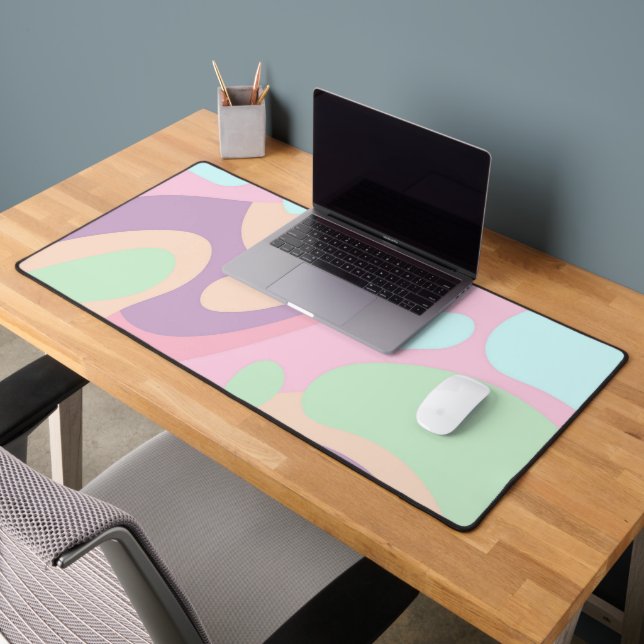 Desk Mat Pink Pastel Schreibtischunterlage (Büro 2)