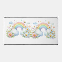 Desk Mat-Spring Floral Desk Pad