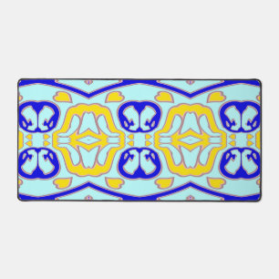 Desk Mat, Un design classique multicolore vintage