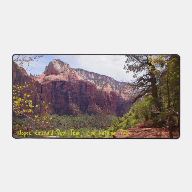 Desk Mat Upper Emerald Pool Trail (Recto)