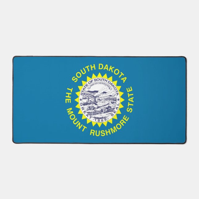 Desk Mat with flag of South Dakota, USA (Recto)