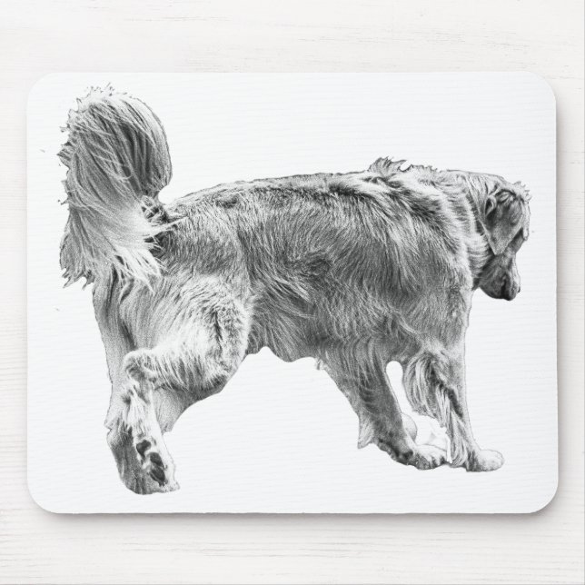 Desk Quiet Golden Mousepad (Vorne)