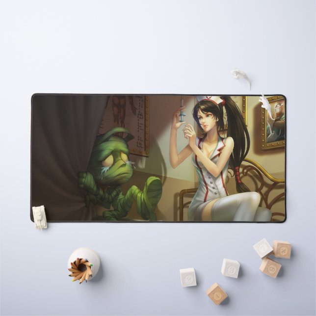 Deskmat De Jeu De La Triste Maman | Mat de bureau  (Tableau pour enfants)