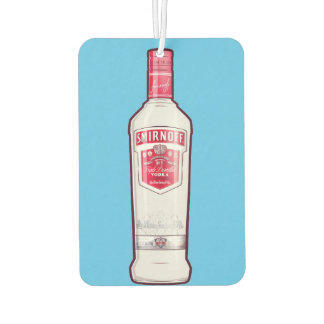 Désodorisant à air de la bouteille de vodka Smirno