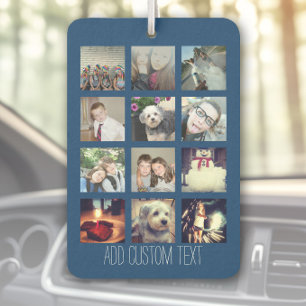 Désodorisant Pour Voiture 12 Photo Instagram Collage avec Arrière - plan de 