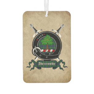 Désodorisant Pour Voiture Abercrombie Clan Badge voiture Freshener