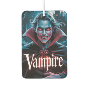 Désodorisant Pour Voiture Affiche de film de vampire de style Dracula classi