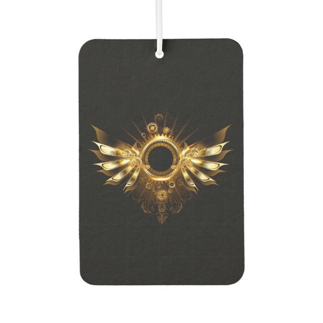Désodorisant Pour Voiture Ailes de Steampunk (Devant)