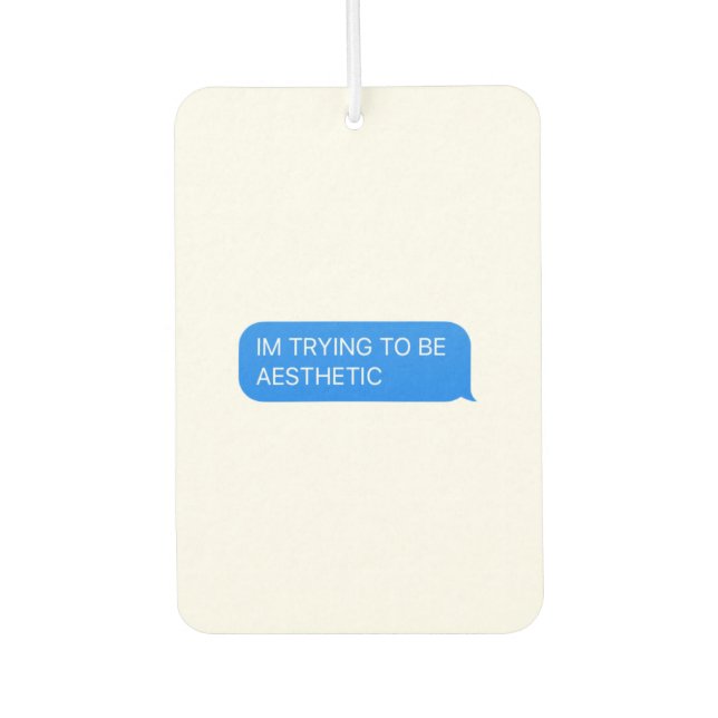 Désodorisant Pour Voiture Air Freshener esthétique (Devant)