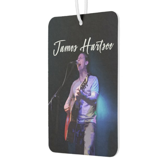Désodorisant Pour Voiture Air Freshener - James Hartsoe chantant (Gauche)