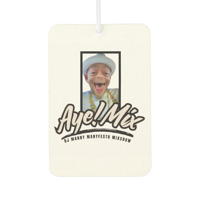 Désodorisant Pour Voiture AirFreshener Aye ! Mix (Devant)