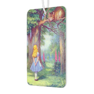 Désodorisant Pour Voiture Alice et le Cheshire Cat