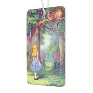 Désodorisant Pour Voiture Alice et le Cheshire Cat
