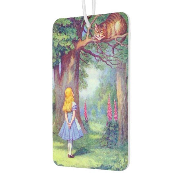 Désodorisant Pour Voiture Alice et le Cheshire Cat (Gauche)