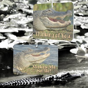 Désodorisant Pour Voiture Alligator Penser à vous me fait sourire
