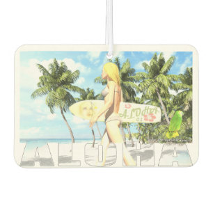 Désodorisant Pour Voiture Aloha 01