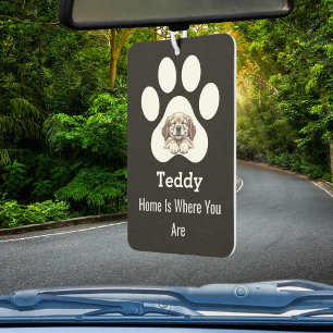 Désodorisant Pour Voiture Amoureux des chiens personnalisé élégant moderne d