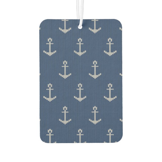 Désodorisant Pour Voiture Ancre de la mer de Knit (Dos)