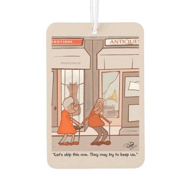 Désodorisant Pour Voiture Antiques Air Freshener (Dos)