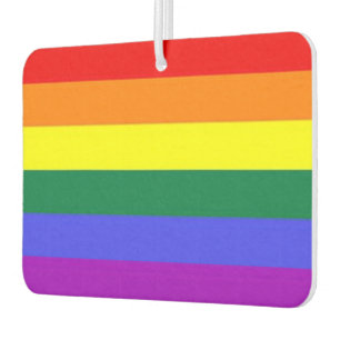 Désodorisant Pour Voiture Arc-en-ciel gay pride