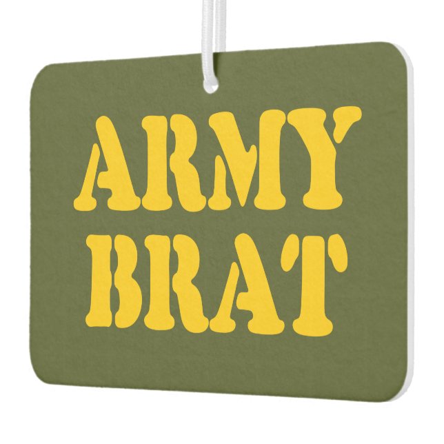 DÉSODORISANT POUR VOITURE ARMÉE BRAT (Gauche)