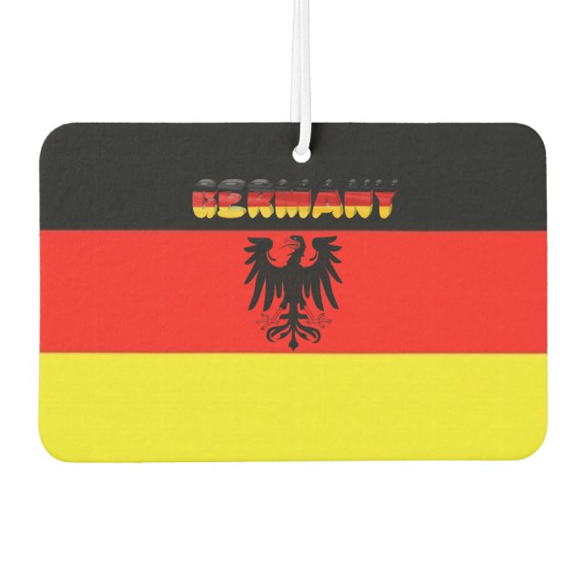 Désodorisant Pour Voiture Armoiries de l'Allemagne (Devant)