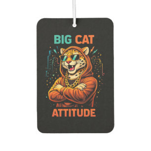 Désodorisant Pour Voiture Attitude de gros chat