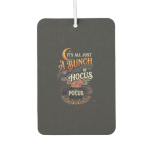 Désodorisant Pour Voiture Balai de sorcière Hocus Pocus Chat noir Chaudron m
