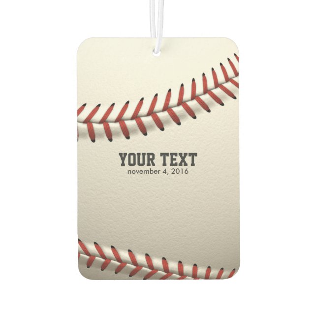 Désodorisant Pour Voiture Baseball (Dos)