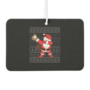 Désodorisant Pour Voiture Baseball de Noël 5