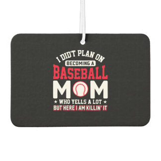 DÉSODORISANT POUR VOITURE BASEBALL MOM TSHIRT