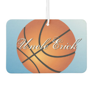 Désodorisant Pour Voiture Basket-ball Image 🏀 Monogramme Budget spécial