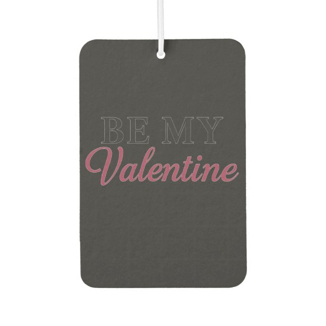 DÉSODORISANT POUR VOITURE BE MY VALENTINE (Devant)