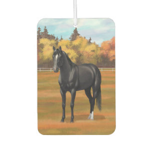 Désodorisant Pour Voiture Beau Stallion Cheval du Quartier Noir