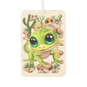 Désodorisant Pour Voiture Bébé Geckos jote personnages de dessin
