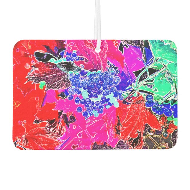 DÉSODORISANT POUR VOITURE BERRIES ET FEUILLES (Devant)