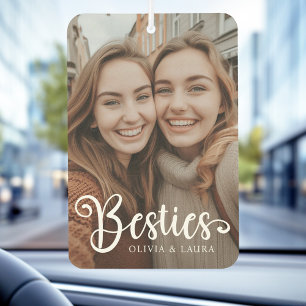 Désodorisant Pour Voiture Besoins meilleurs amis personnalisation noms photo